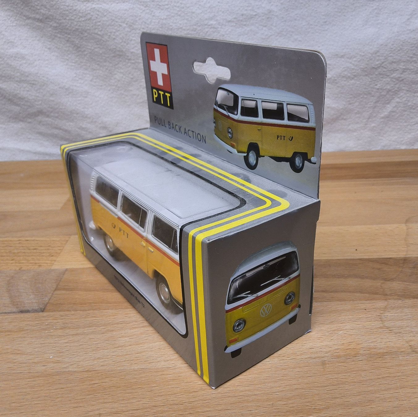 Volkswagen Modellautos: PTT VW-Bus T2 - Originalverpackt – Neu und originalverpackt aus Tann von ThoSchu 2