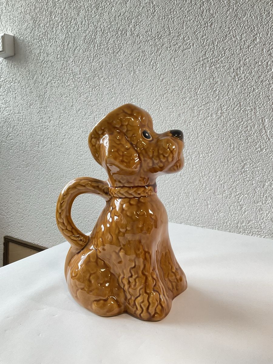 Caraffe: Ancien pichet en forme de chien  – Usato da Malleray venduto da Robot12 2