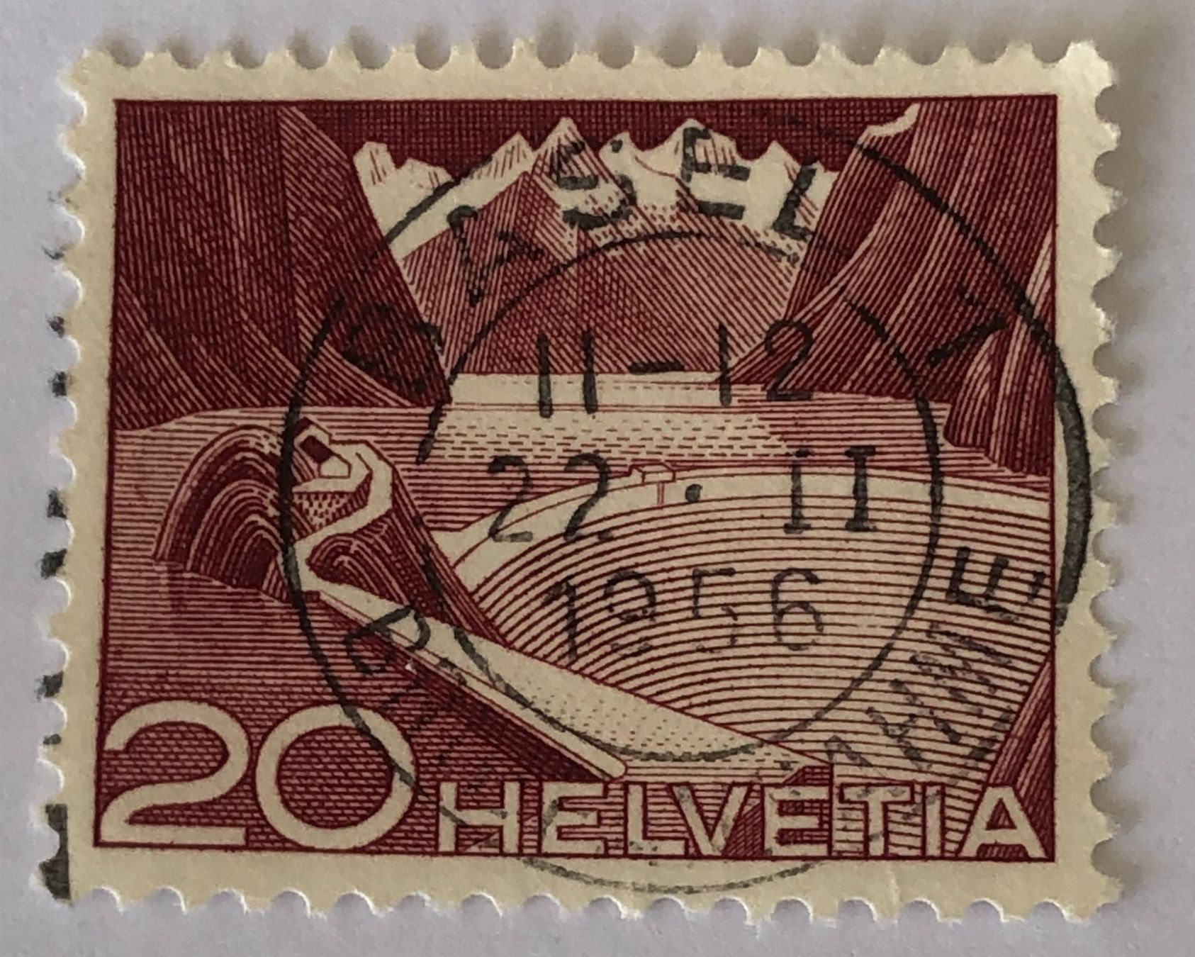 Tutti i francobolli: Nr.301 A mit Vollstempel Basel – Usato da Aarau venduto da Billa007