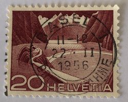 Nr.301 A mit Vollstempel Basel