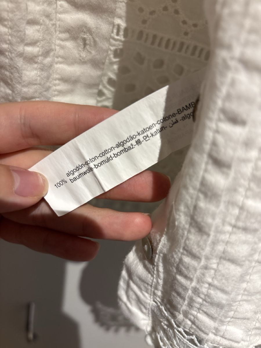 Zara Camicette: 100% Baumwolle Bluse Zara – Usato da Hilterfingen venduto da lavendu 2