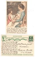 Carte de la Fête Nationale 1924 No.40 cachet 1.08.24