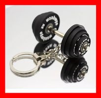 Schlüsselanhänger Hantel Hantelscheibe Gym Fitness Gewicht