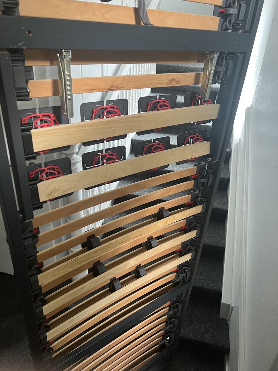 Lattenroste: Adjustable Single Bed Slatted Frame - Excellent Support! – Gebraucht aus Bischofszell von esz_697v 2