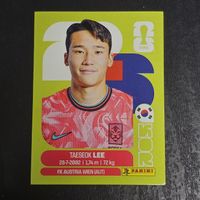 Carte Panini Taeseok Lee Corée KOR 8 United Edition