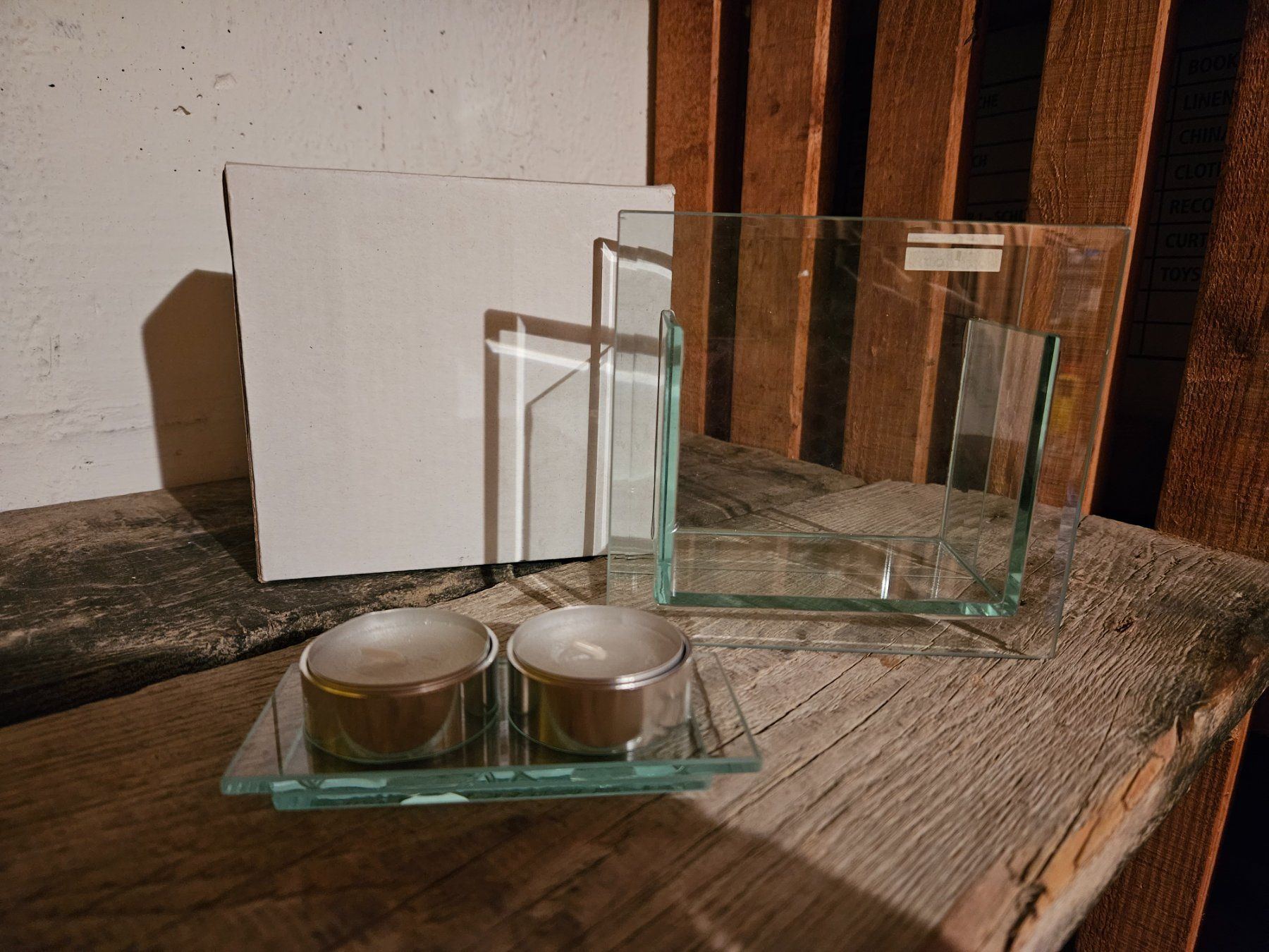 Portacandele: Kerzenhalterung Glas – Usato da Luzern venduto da Joker84 3