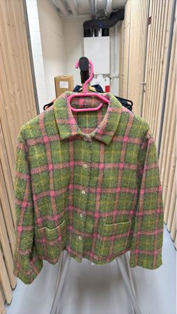 Damen Jacke kariert M