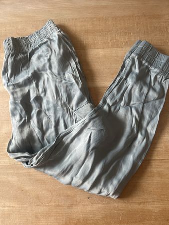 Better rich: luftige knitter Hose blau/grau M  np 130