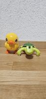 2x Aufziehspielzeug | Ente,Schildkröte (Badewanne & Laufen)