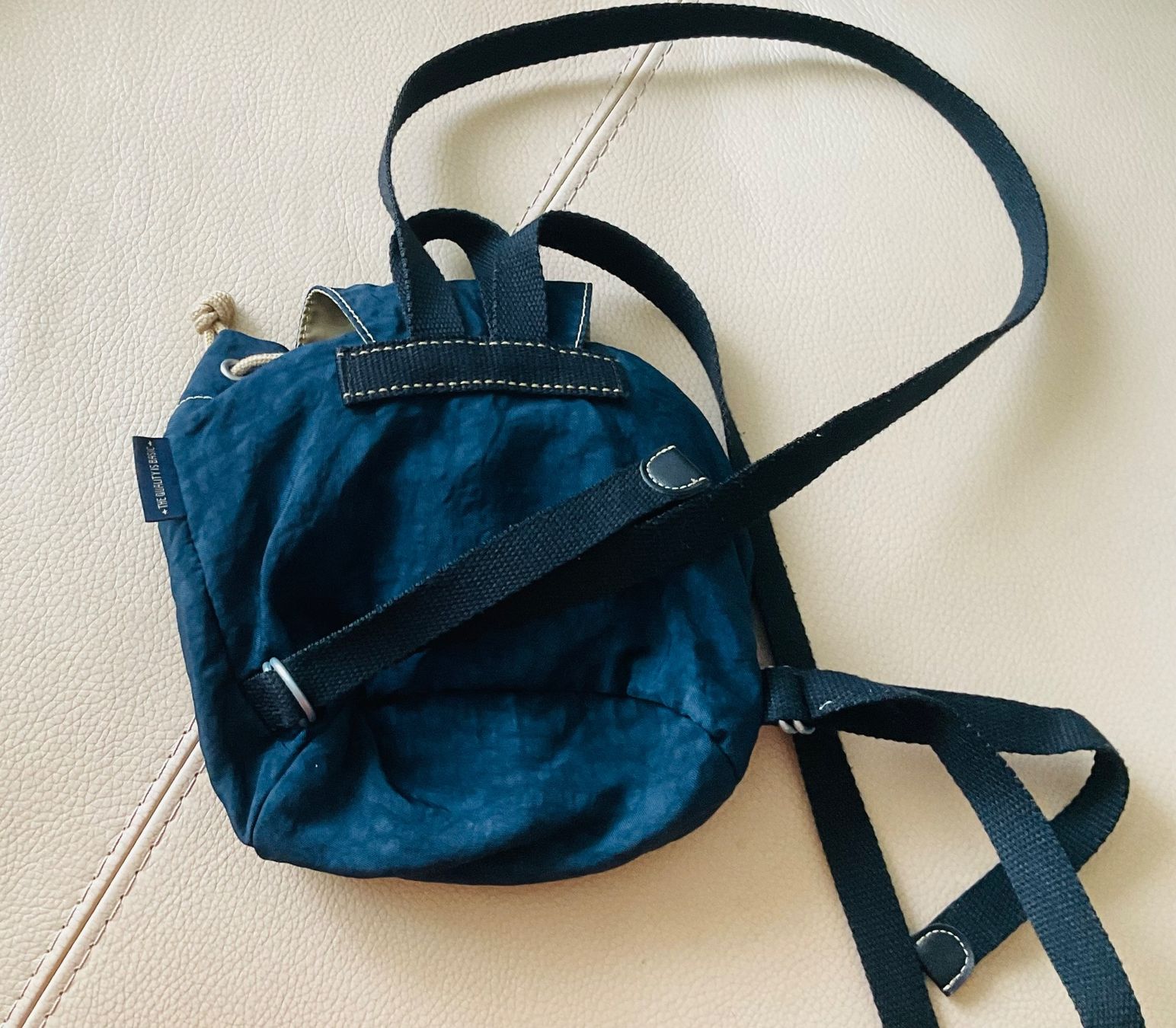 Kipling Zaini: Très sympa petit sac à dos marine KIPLING – Usato da Genève venduto da Mazelyne 1