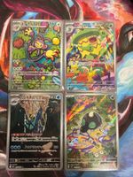 Pokemon Sammelkarten Set Japanisch Selten 4 Stk. Art Rare NM