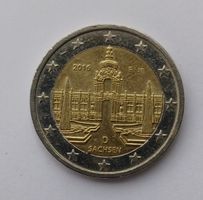 2 Euro Gedenkmünze Deutschland D 2016 Sachsen