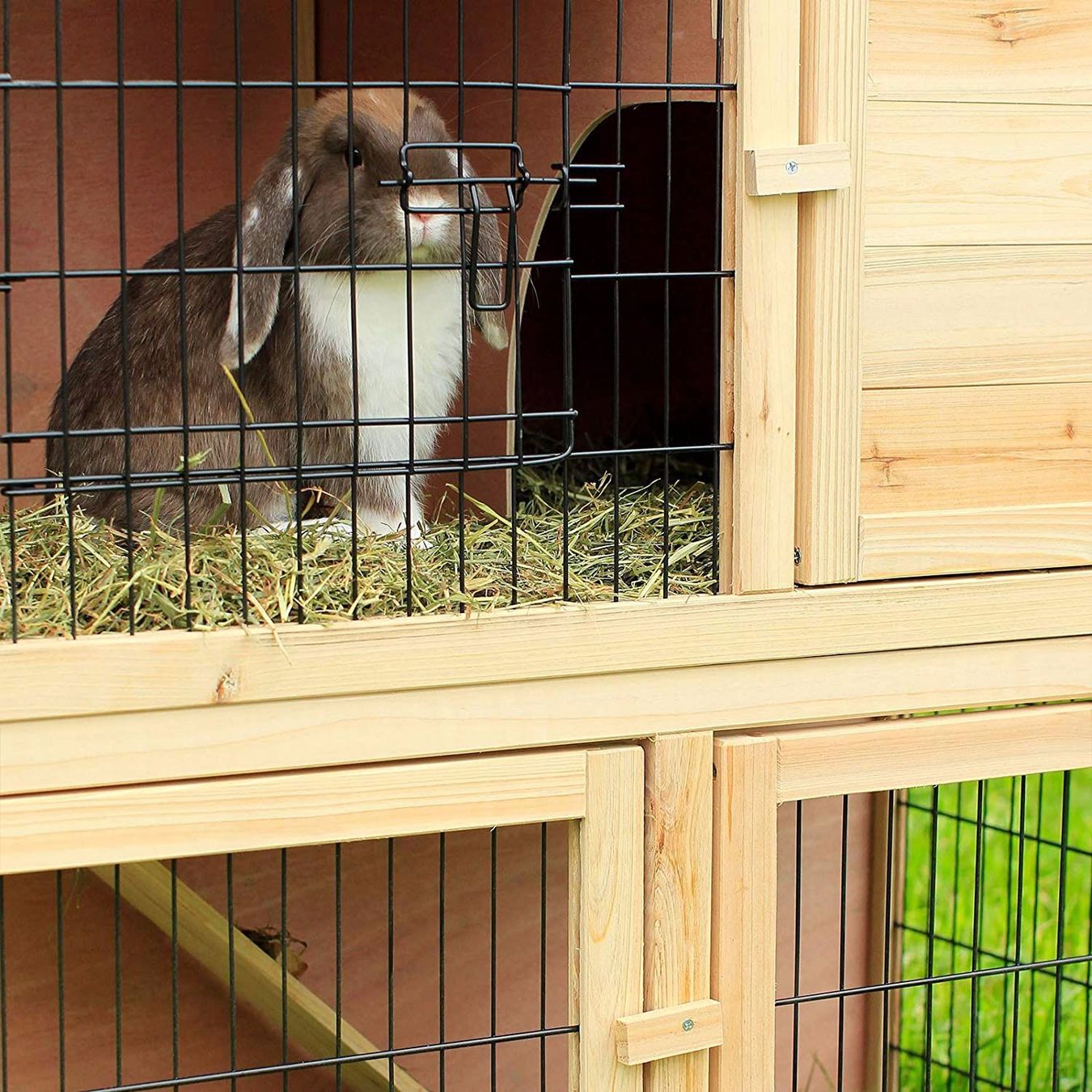Gabbie, trasporto & Sicurezza: Kaninchenstall, Kleintierhaus – Nuovo e nell'imballaggio originale da Malters venduto da chaufhuesli 6