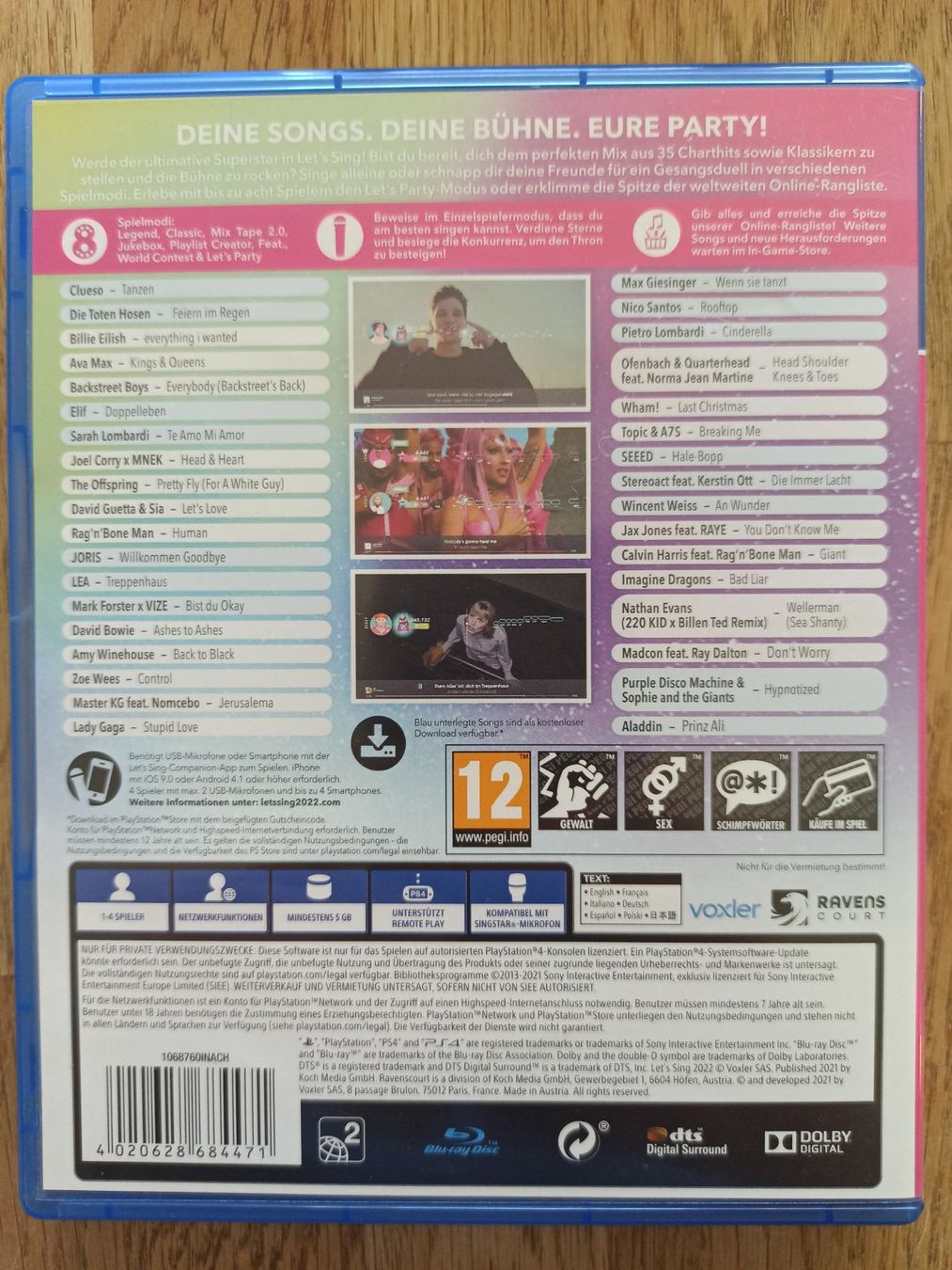 Giochi: Let's Sing 2022 PS4 / PS5 – Usato da Oberweningen venduto da mar_87mx 1