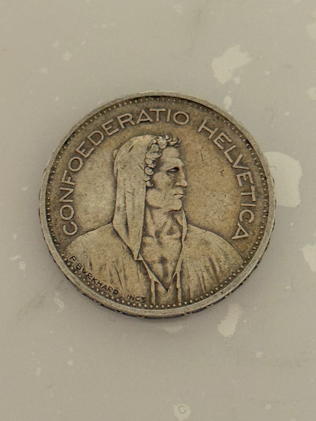 Tutti le monete: 5 Franken 1933  Silber – Usato da Wallisellen venduto da SWISS_SILVER1
