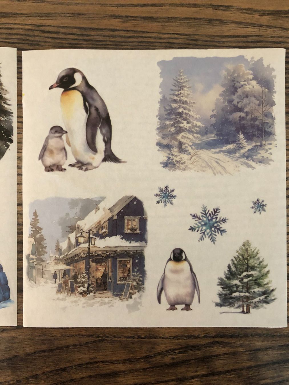 Aufkleber: Sticker Aufkleber Scrapbook Berge Winter Schnee – Neu (gemäss Beschreibung) aus Berg am Irchel von Zweiti_Chance 1