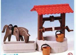 Playmobil 3295 Ziehbrunnen mit Pferd von 1977