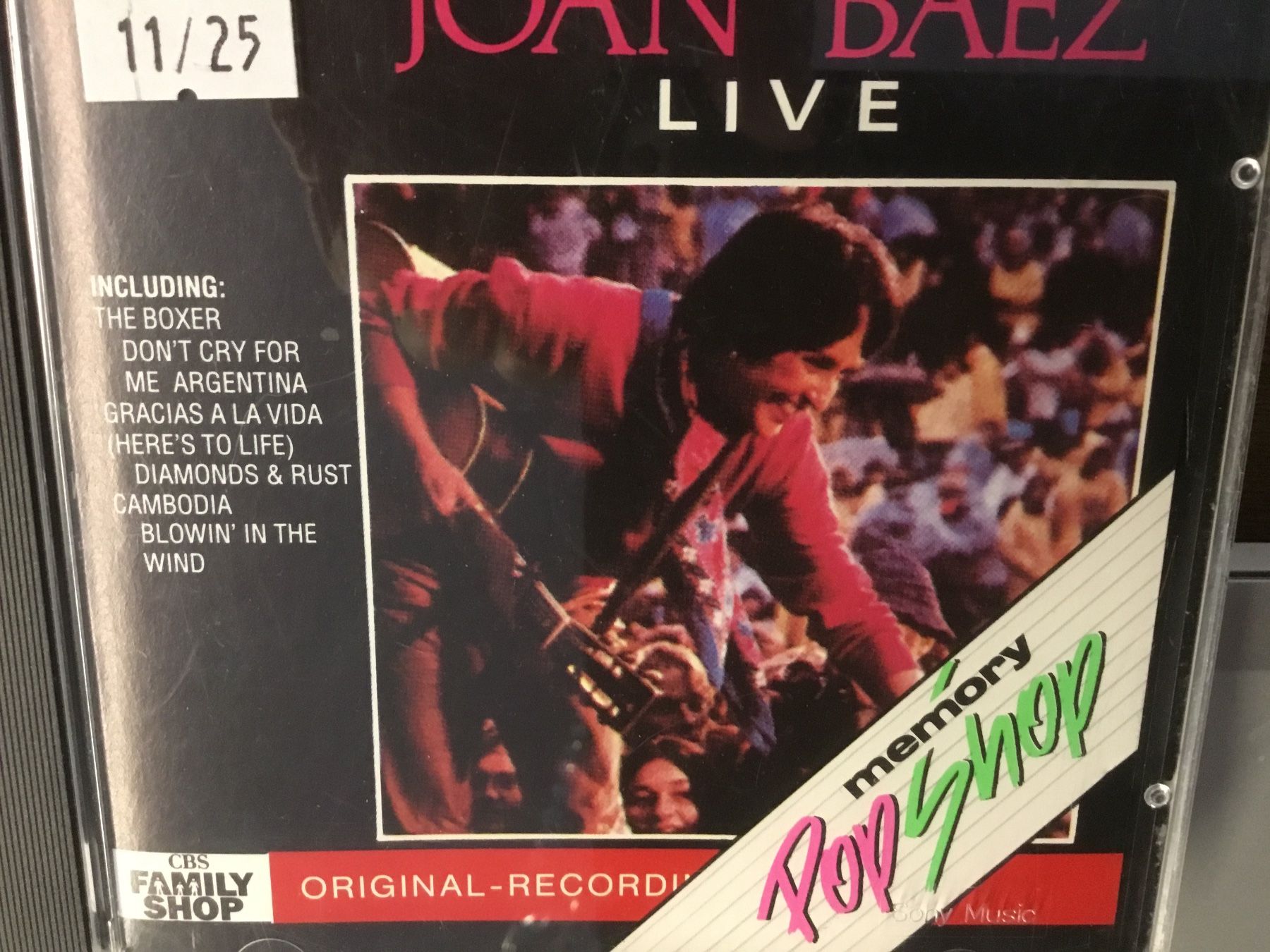 CD: Joan Baez Live CD     o – Usato da Thierachern venduto da sweden08