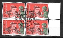 Viererblock BIT (D IV) 110 ET Genève 13.9.1988 Hans Erni