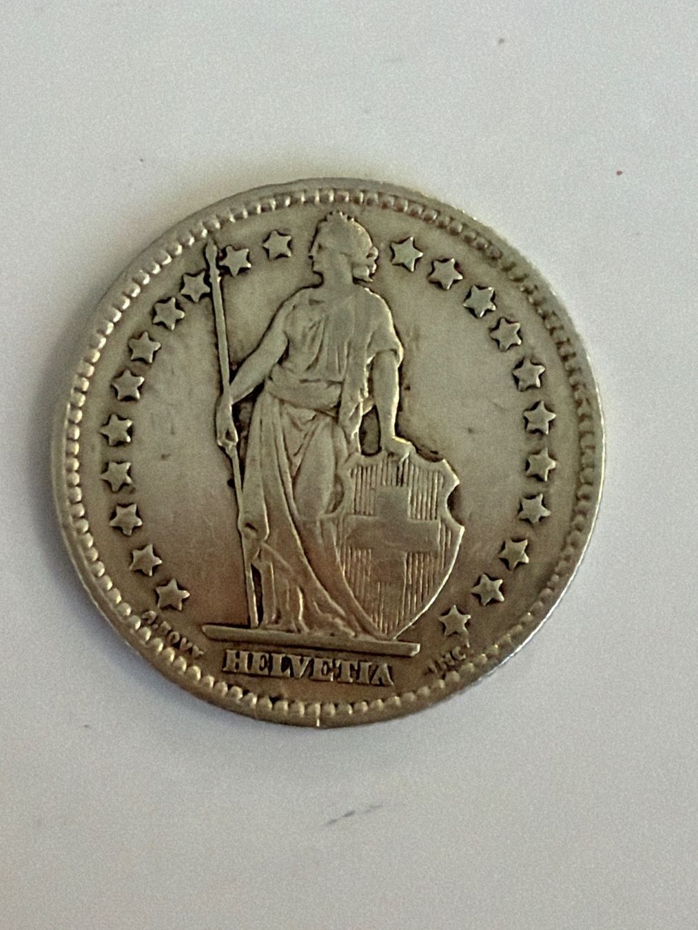 Alle Münzen: 1.- silber 1912 (46) – Gebraucht aus Bonstetten von juliestore 1