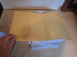 150 Biella Einlegemappen Gelb