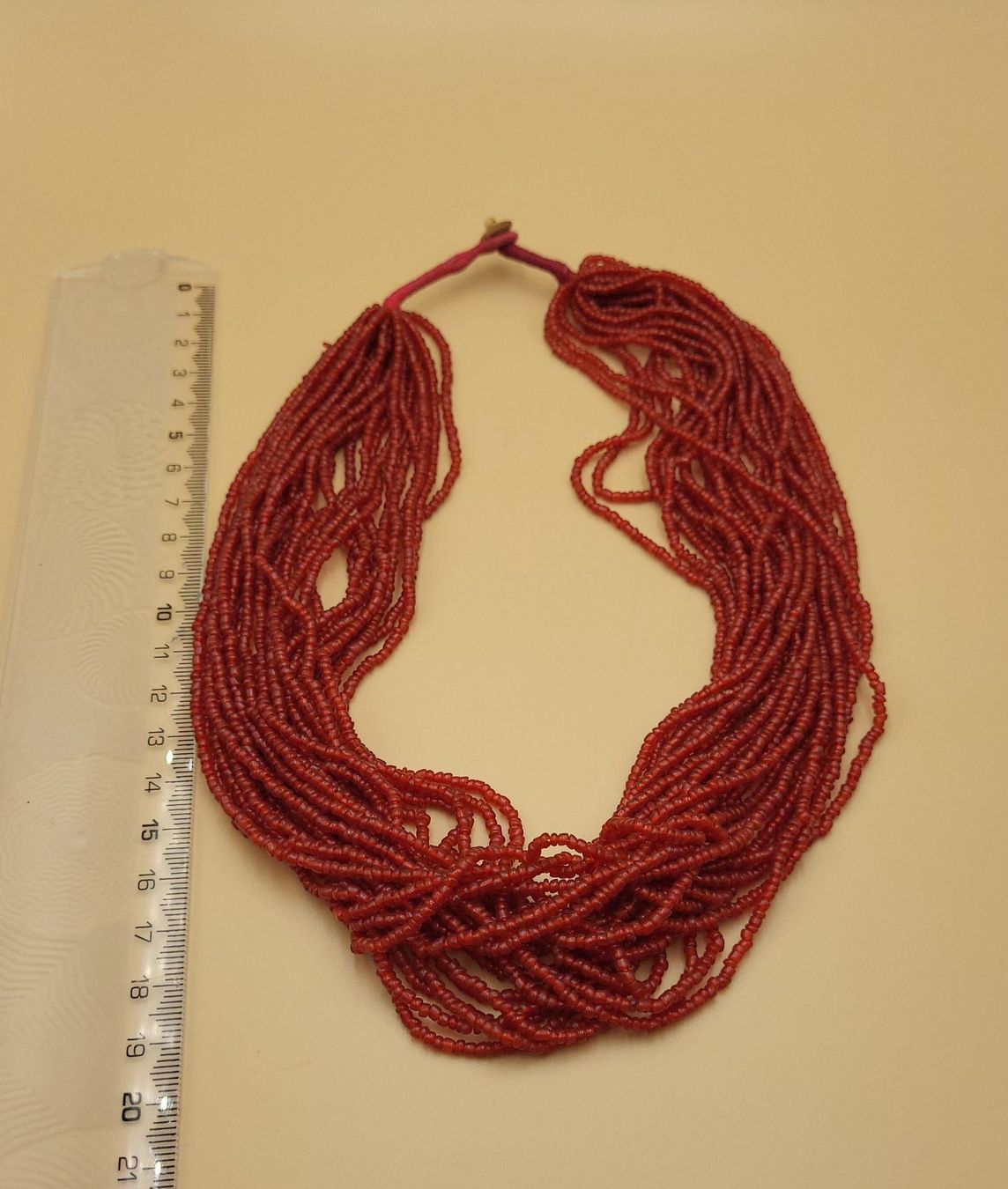 Ketten: Schöne Mehrreihig Rote Collier – Gebraucht aus Wald ZH von SwissPawnshop