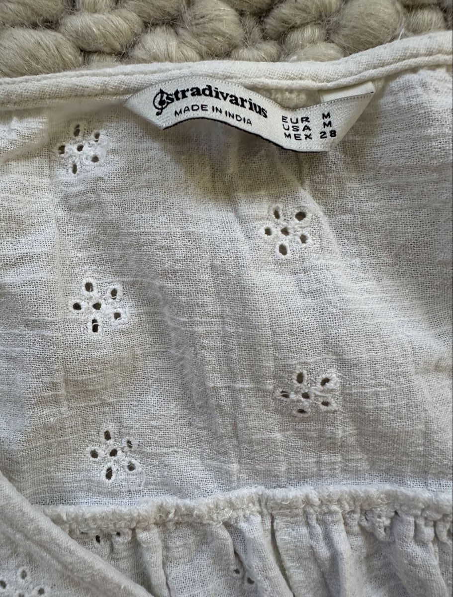 Stradivarius Vestiti: WEISSES SOMMERKLEID VON STRADIVARIUS – Nuovo (secondo la descrizione) da Schaffhausen venduto da rot_yyy7 1