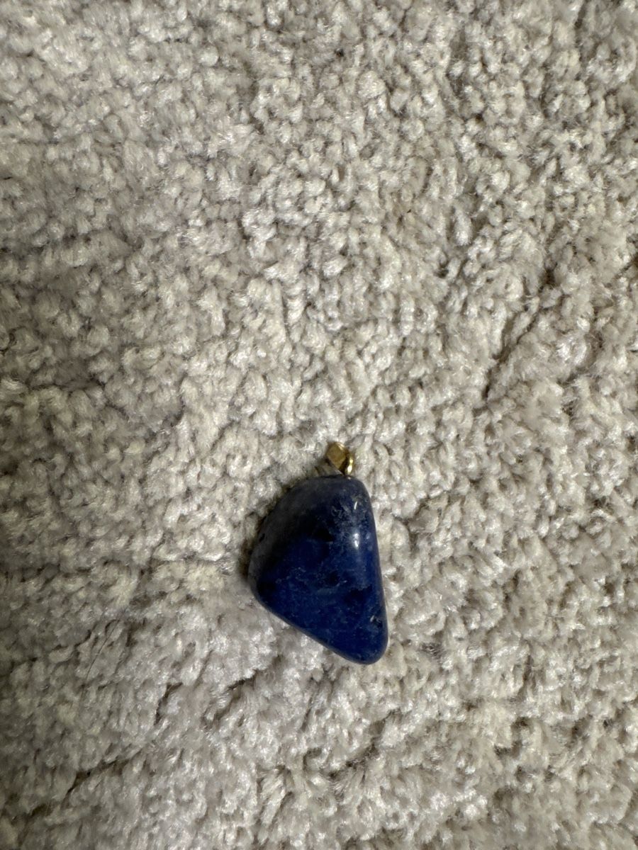 Ciondoli: Schöner Lapislazuli Anhänger mit Goldfassung – Usato da Oberweningen venduto da Jogi2
