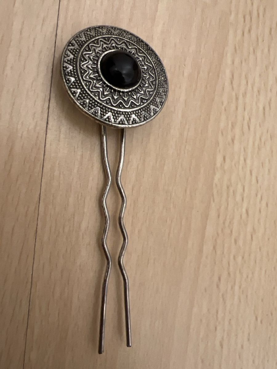 Accessori per capelli: Grosse Haarklammer/ Haarnadel mit Stein – Usato da Luterbach venduto da vatab 2