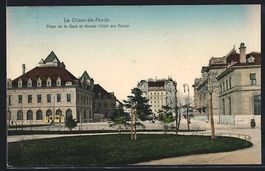 La Chaux-de-Fonds, Place de la Gare et N