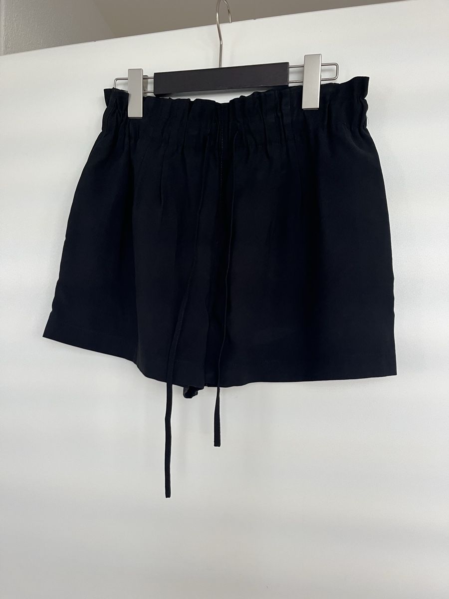 Pantaloni: Short noir coton – Usato da Neuchâtel venduto da Ariane_vn00