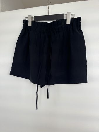 Short noir coton