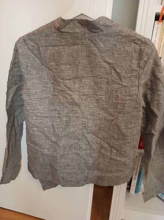 Jacken: Asymmetrische spezielle Leinenbluse/Blazer – Gebraucht aus Zürich von Melianea 4