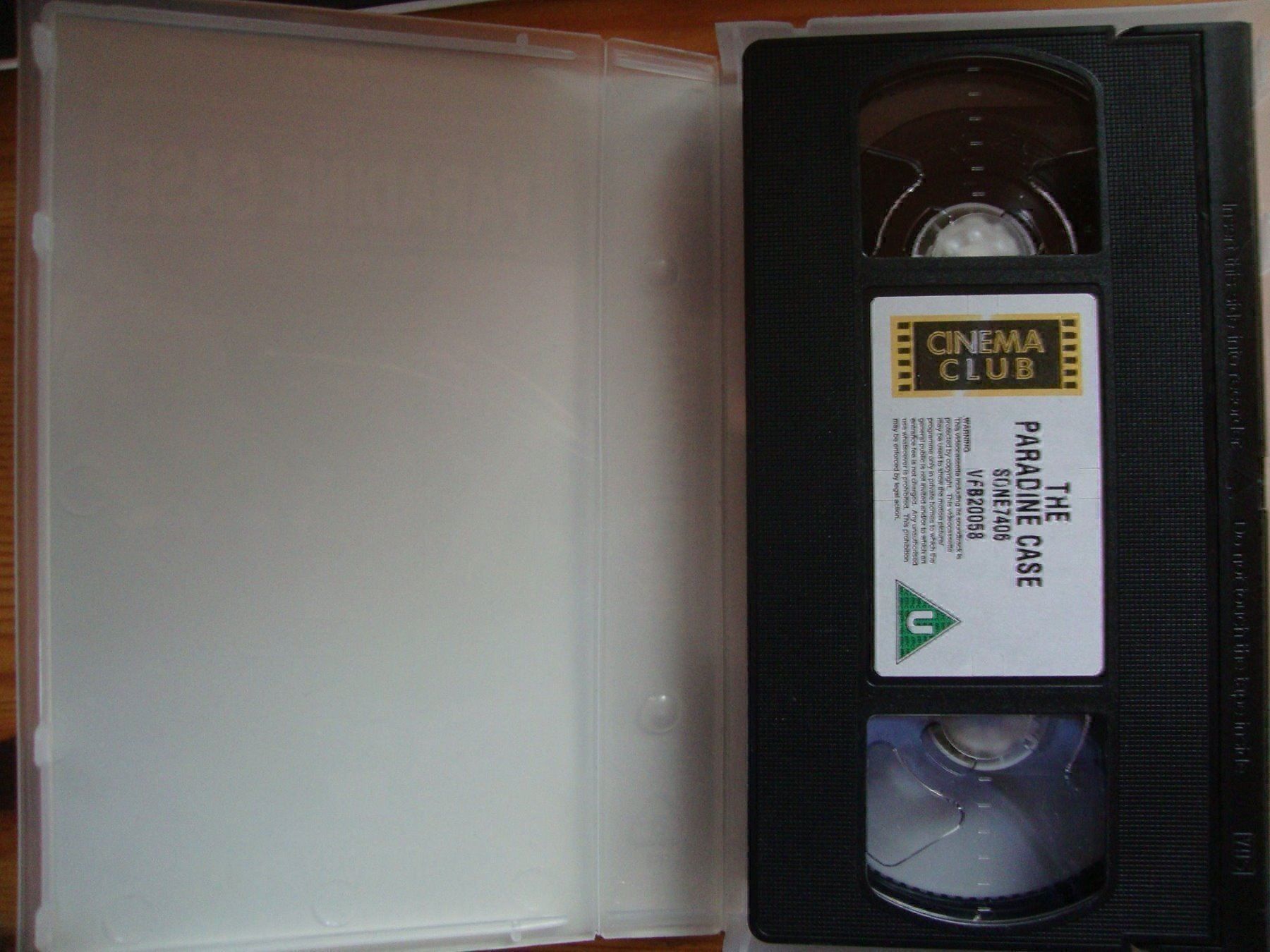 Tutti i VHS: HITCHCOCK - ENGLISCHE VERSION – Usato da Moosseedorf venduto da haro01 2