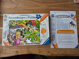 2 Tiptoi Puzzle " Der Ponyhof  & Beim Kinderarzt *