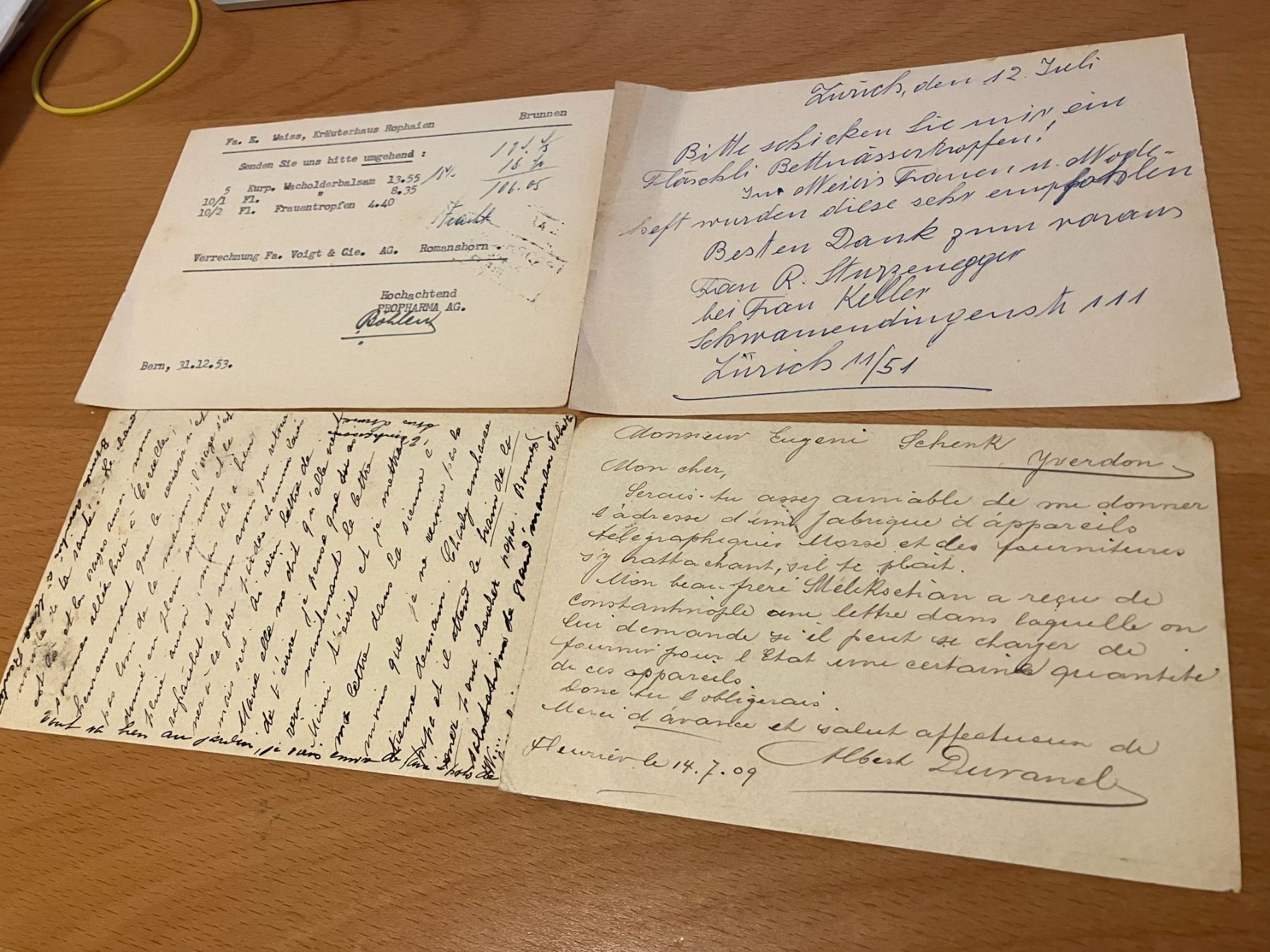 Tous les timbres: 4 Postkarten – Neuf (Voir description) à Koblenz par Markenhimmel 1