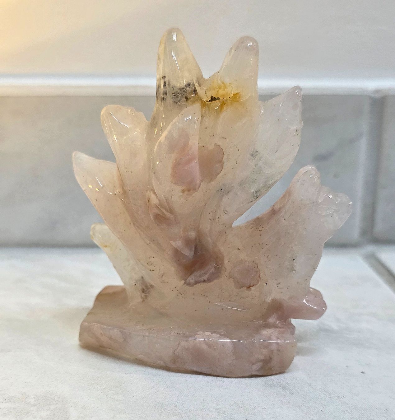Minerali & Pietre curative: Süsser Blumenachat Fuchs 186g – Nuovo e nell'imballaggio originale da Matzingen venduto da Shay_Crystalz 1