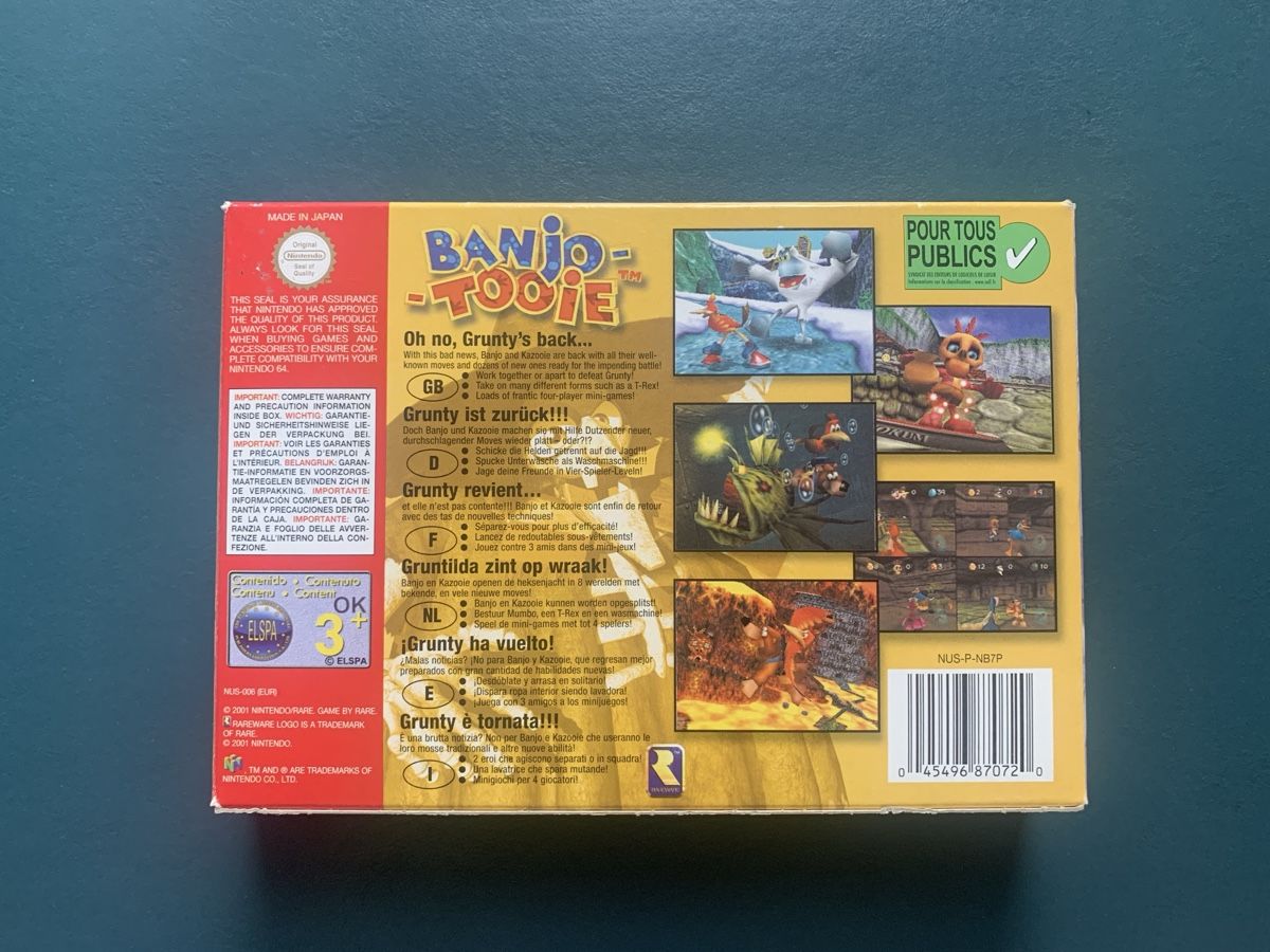 Giochi: Banjo-Tooie Nintendo 64 – Usato da Basel venduto da siisx 1