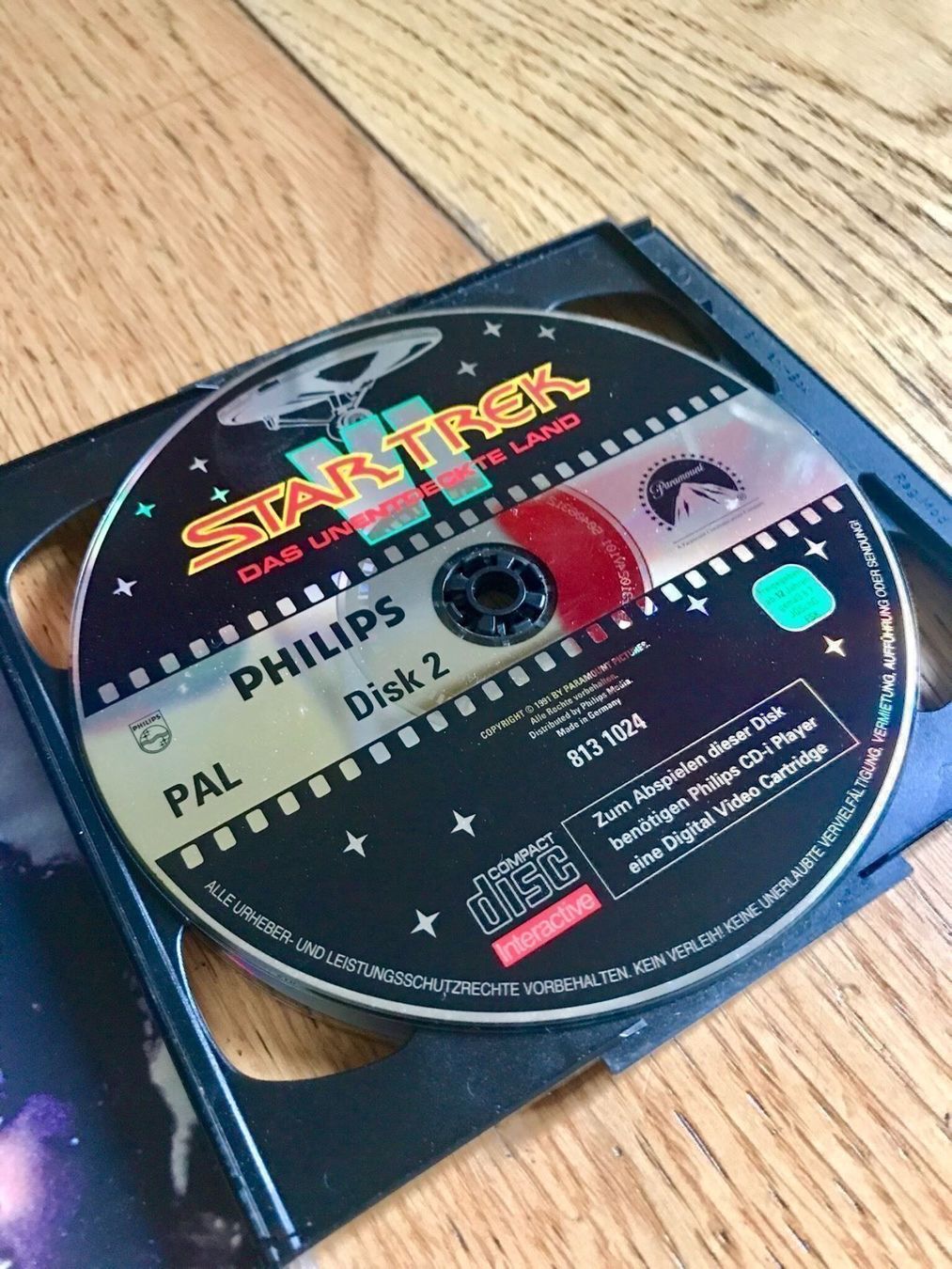CD & DVD vergini: Star Trek VI Das Unentdeckte Land CD-i – Usato da Basel venduto da ece2108 4