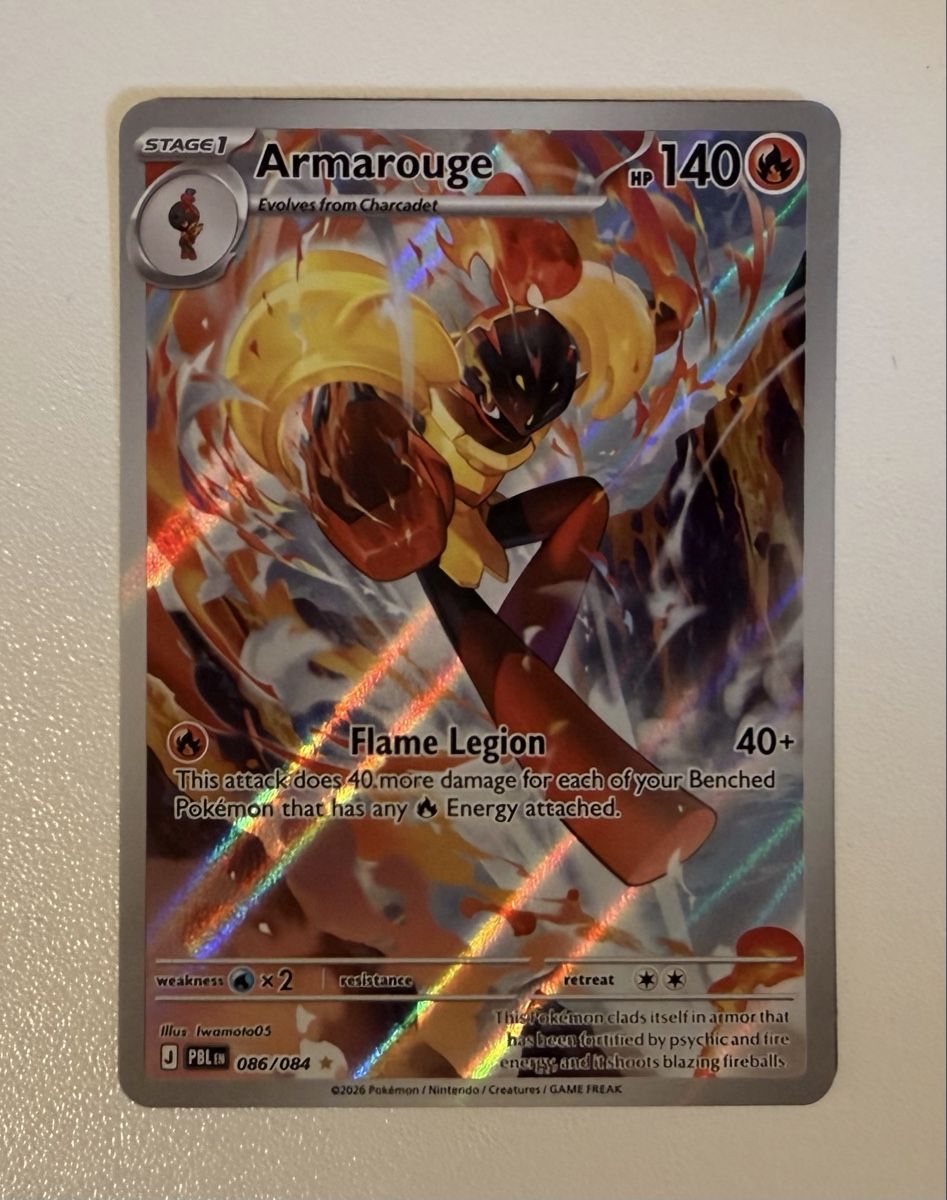 Pokémon Carte collezionabili: Armarouge #86 – Nuovo (secondo la descrizione) da Au SG venduto da Bego1