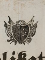 Sammlung Antiker Plakate / Kanton Aargau 1852 / 1866