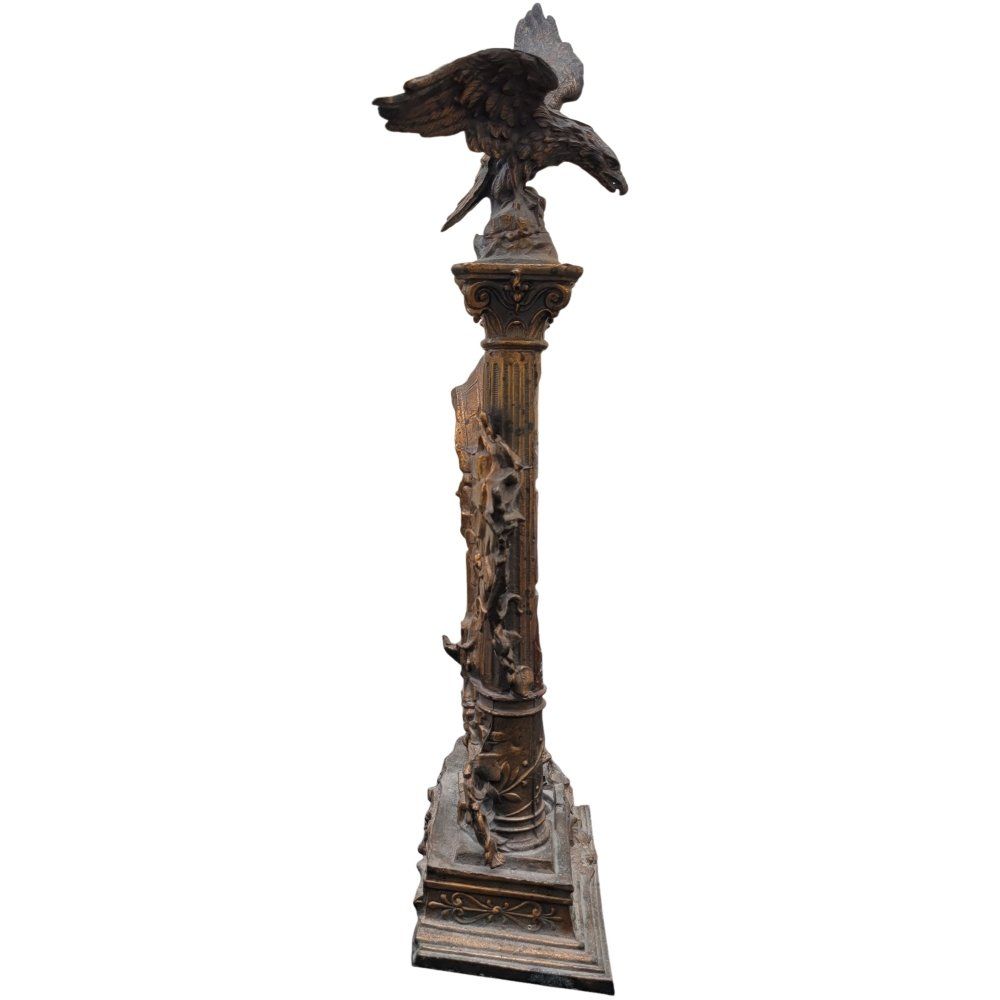 Sculture & Statue: Bronzierte Figur Adler Skulptur – Nuovo e nell'imballaggio originale da Liestal venduto da fibonaccis 1