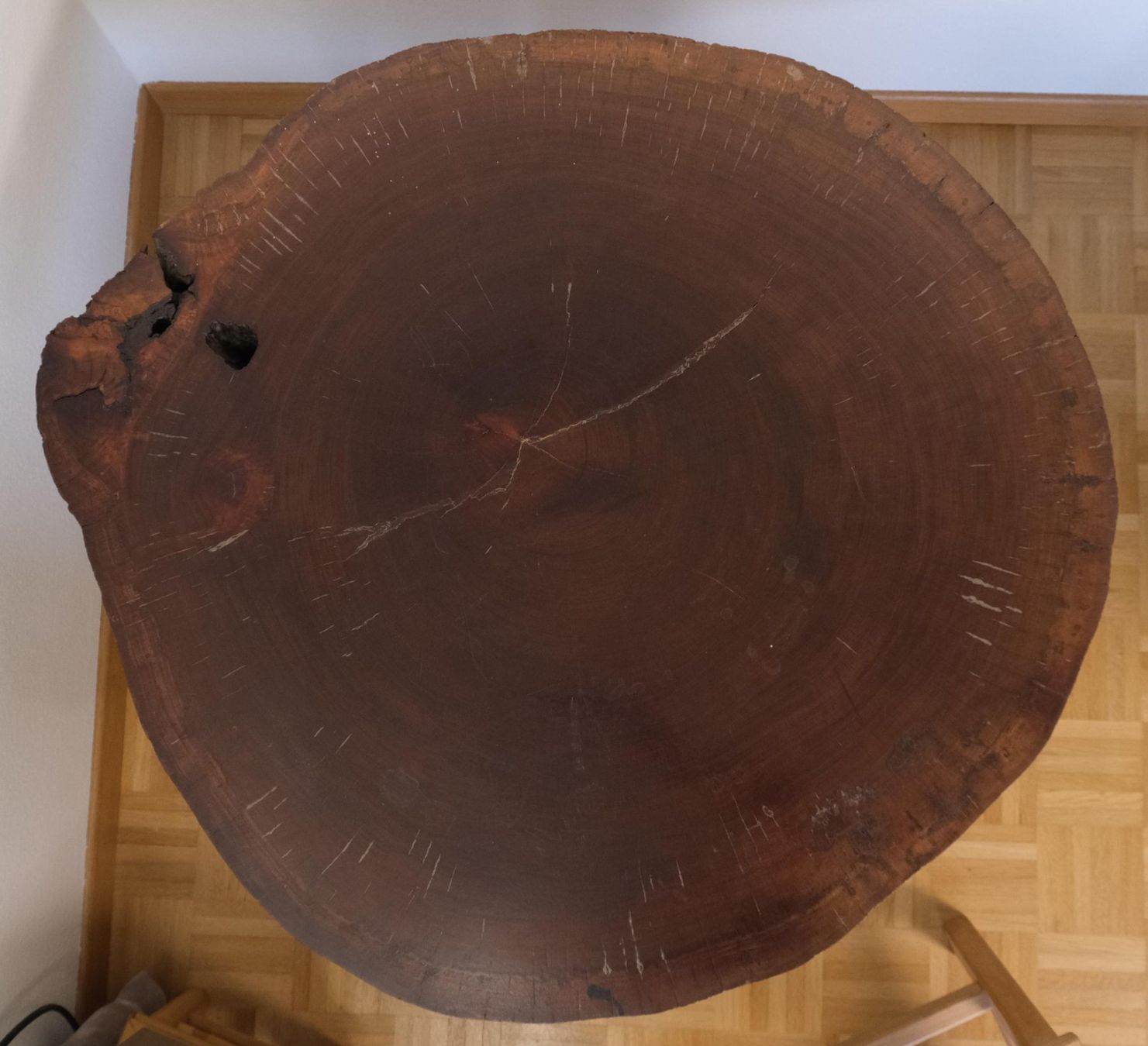 Tavoli: Pflanzentisch Beistelltisch Baumscheiben Tisch 80cm – Usato da Zürich venduto da Melody2000 3