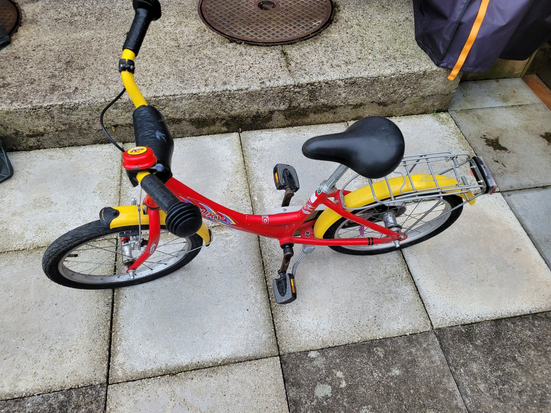 klapprad minirad Kcolic Mini Klappfahrrad, 8 Zoll, Tragbares Mit Korb, Ultraleichtes Klapprad Für Erwachsene Und Studenten Für Sport, Radfahren Im Freien, Reisen, Pendeln E,8in Sport & Freizeit 2x SCHWALBE MTB Reifen Ansmann Hex Size:3/8