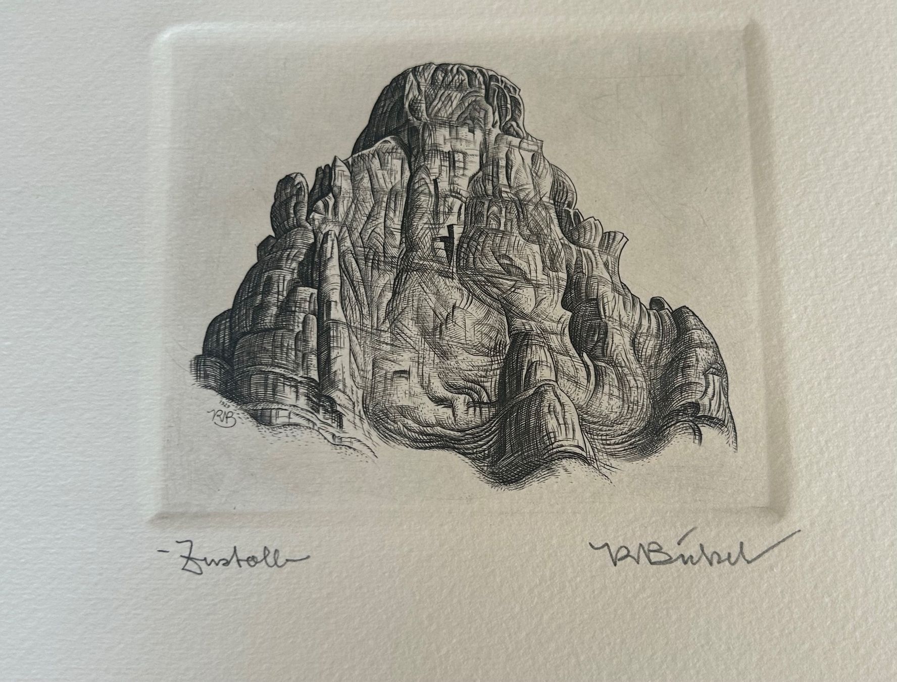 Gravures: Karl Bickel Orginal Stich – D'occasion à Masein par Ceccerelli