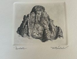 Karl Bickel Orginal Stich