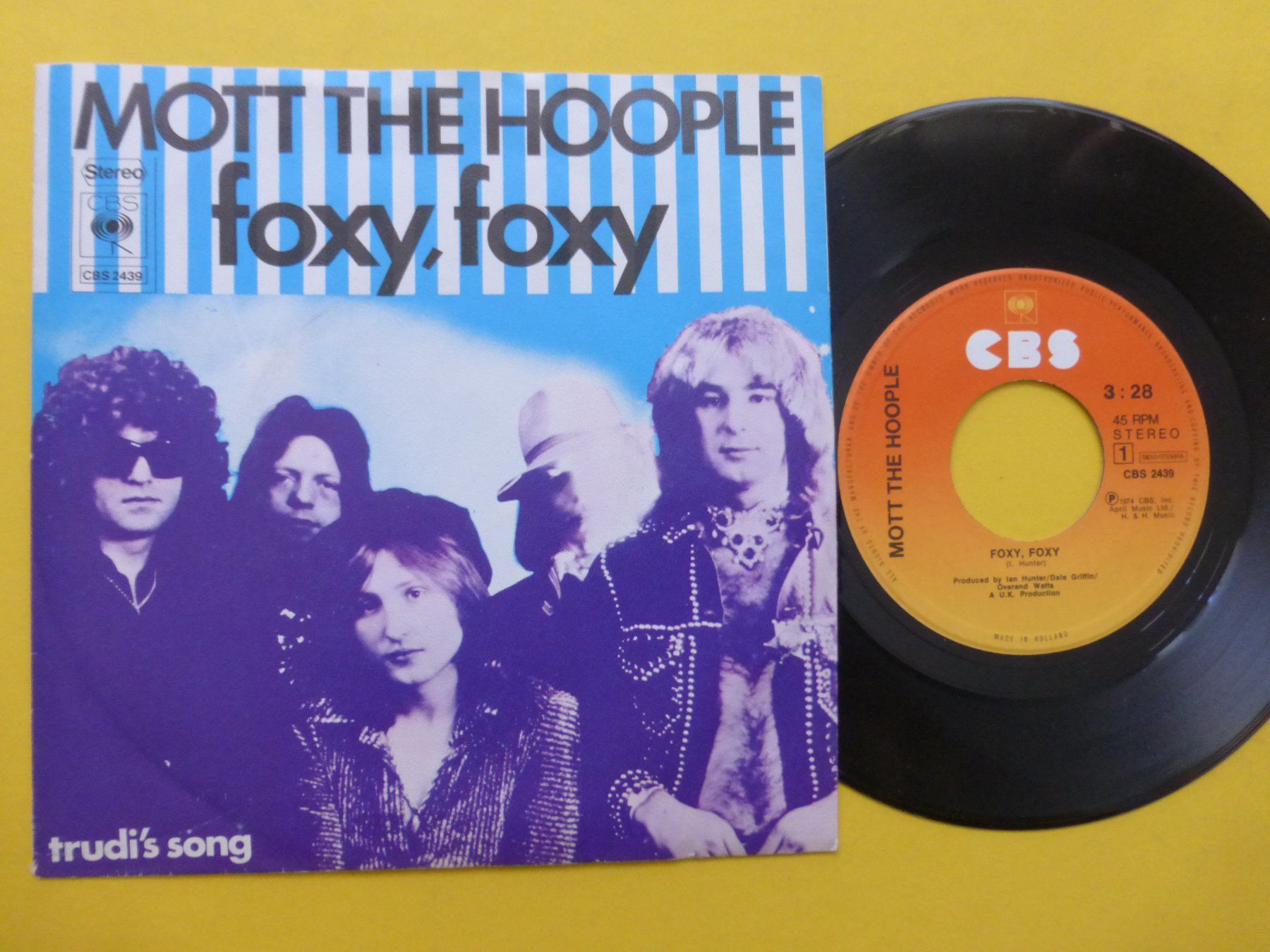 Schallplatten: Mott The Hoople – Foxy, Foxy – Gebraucht aus Zürich von Swiss57