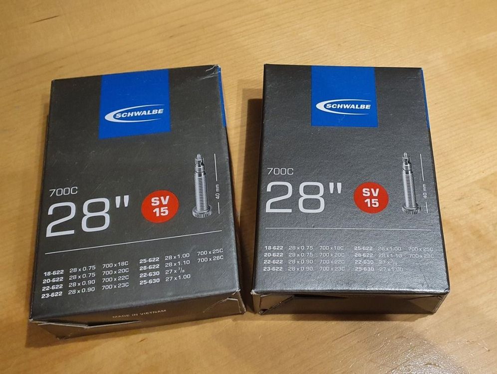 Schwalbe 700X18-28C (27X1) - Camera D'Aria Con Valvola Schrader