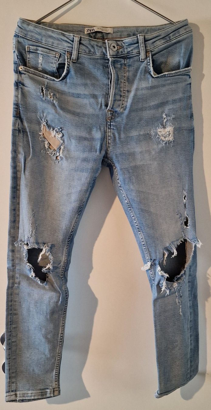 Zara Jeans: Blaue Jeans, Grösse 40 – Usato da Bassersdorf venduto da ciao555