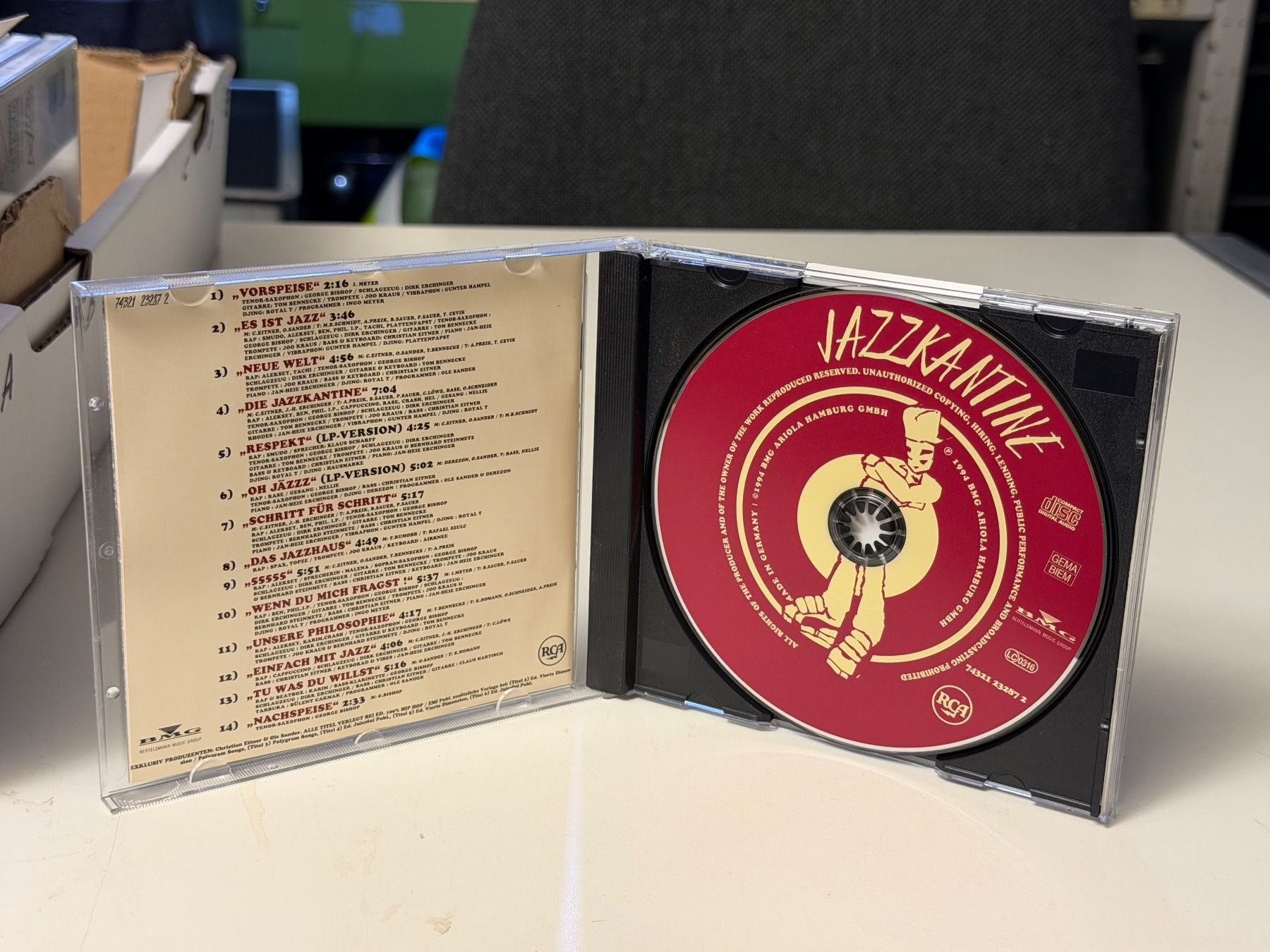 CD: Jazzkantine - Jazzkantine - HB21C – Usato da Küsnacht ZH venduto da Jazztilldawn 2